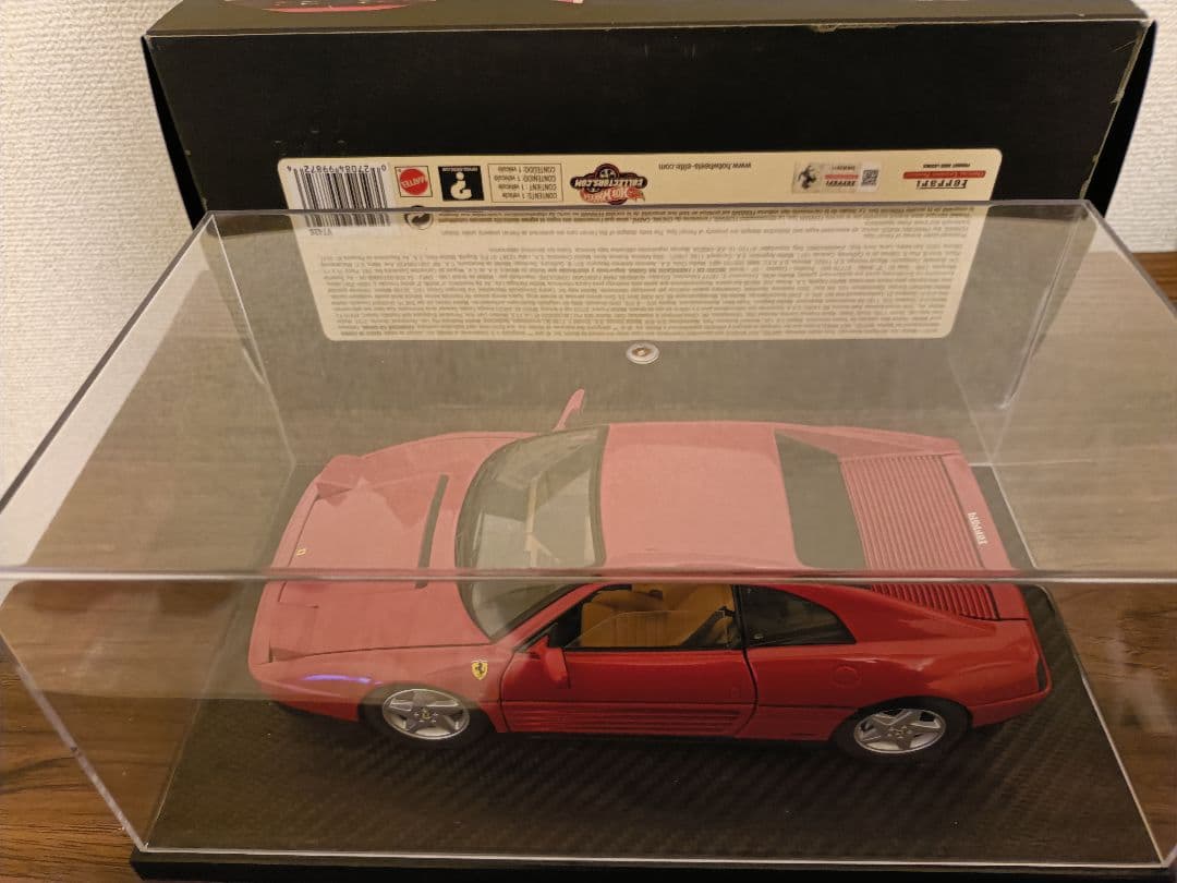 合*3様 hotwheels ELITE Ferrari 348tb 赤 1/1