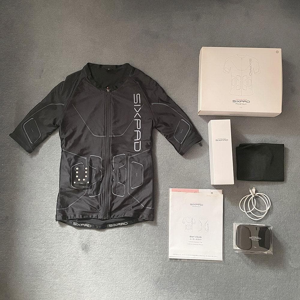 sixpad パワースーツ　トップ　男性Mサイズ　中古