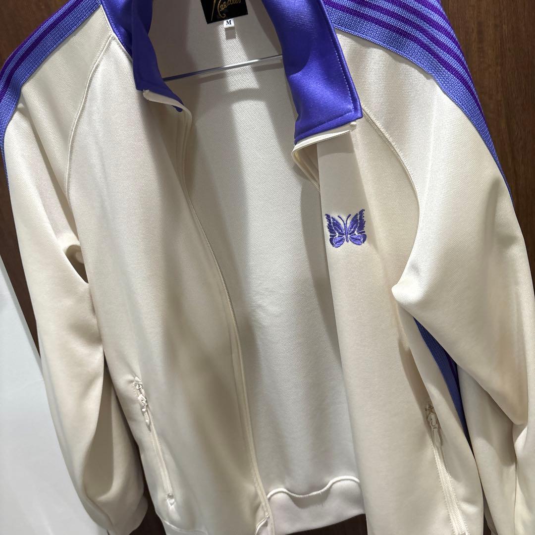 な*す様 Needlesトラックジャケット M アイボリー