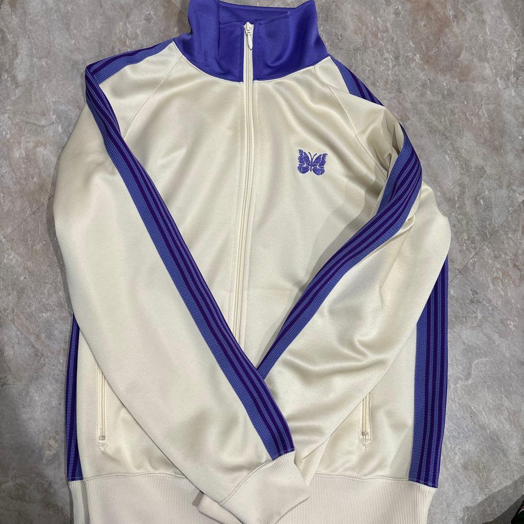 な*す様 Needlesトラックジャケット M アイボリー