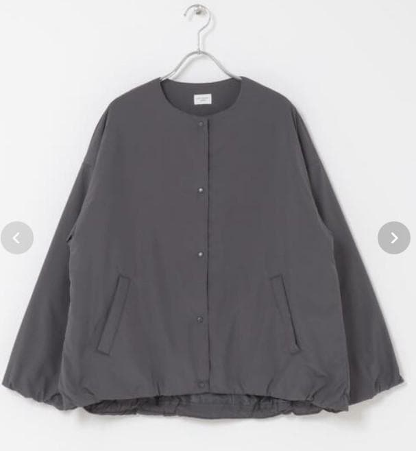 ☆りさん専用☆UR TECH 撥水ポケッタブル中綿ブルゾン チャコールグレー