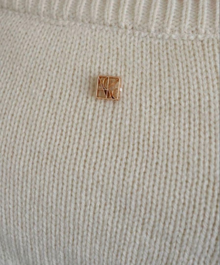 【美品】Acka. lace layered knit swimwear ML