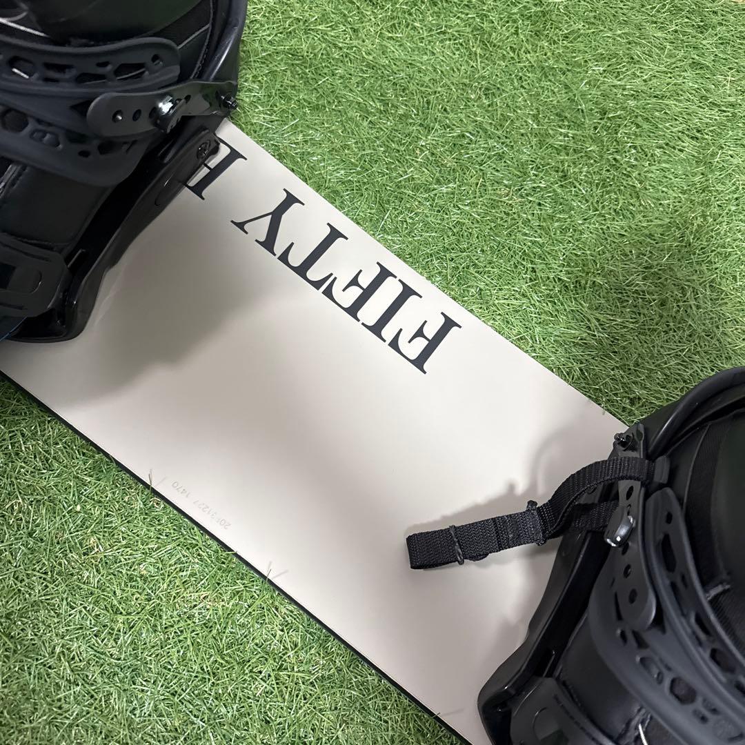 O1 MOSS FIFTY 50 スノーボード セット