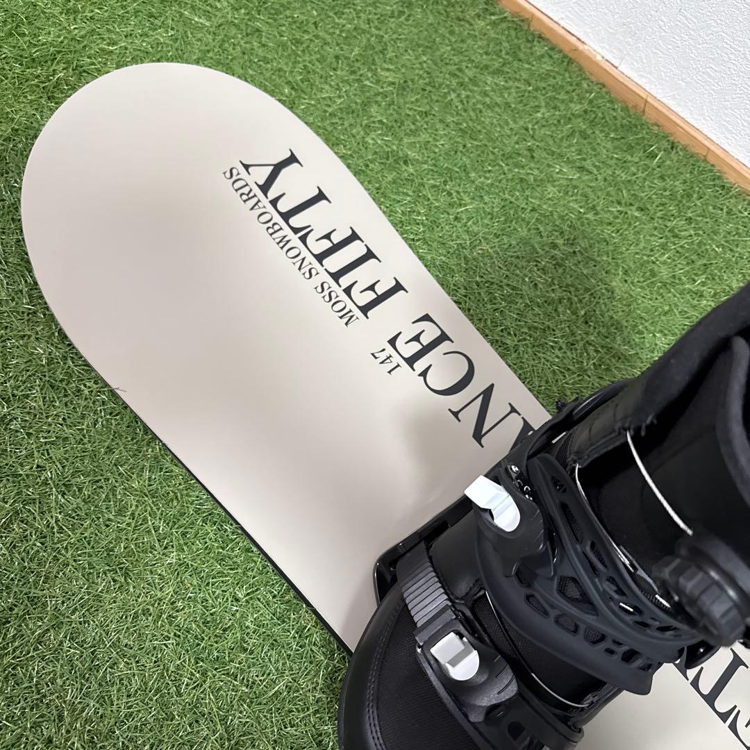 O1 MOSS FIFTY 50 スノーボード セット