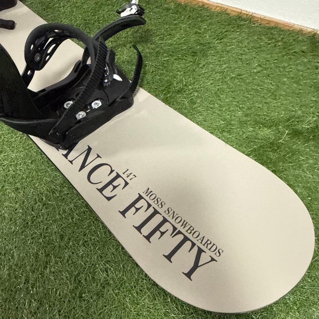 O1 MOSS FIFTY 50 スノーボード セット