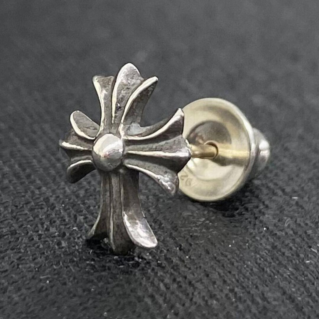 正規品 CHROME HEARTS No2 CH CROSS STUD