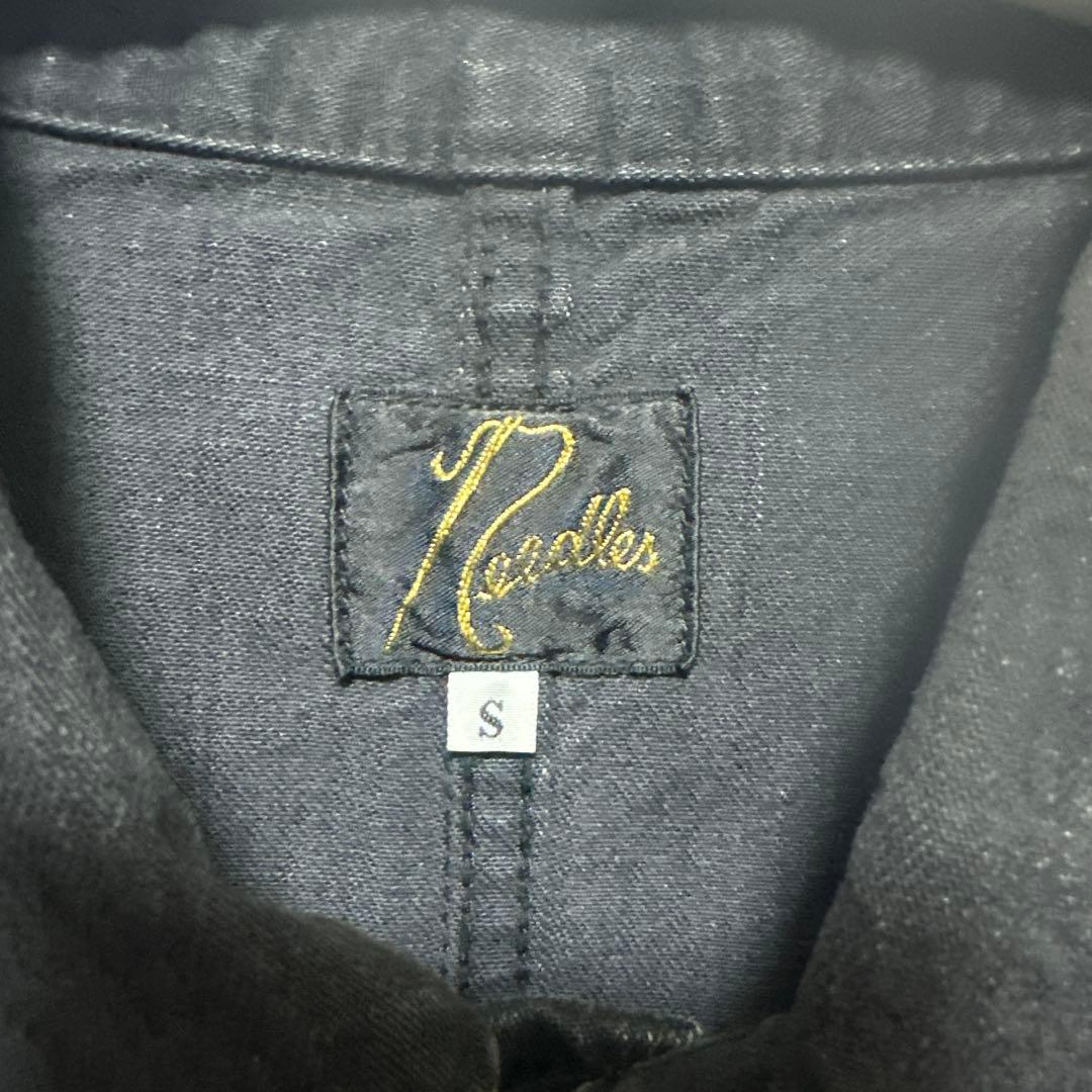 ニードルス D.N. Coverall 10ozペイントカバーオール ブラック