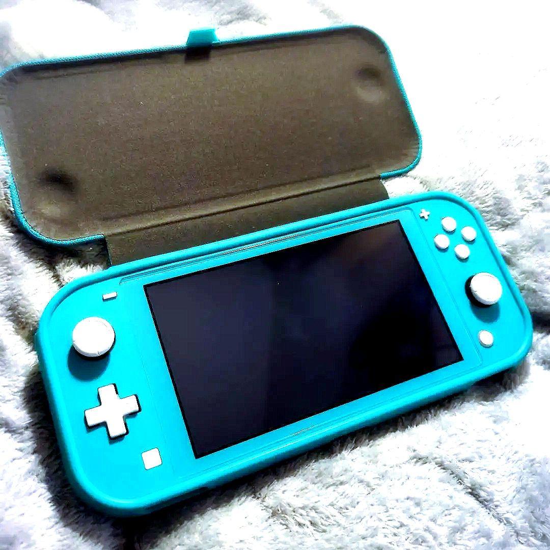 F*L様 【箱付き、ケース付き】Nintendo Switch Lite ターコ