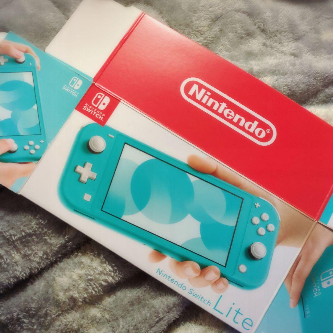 F*L様 【箱付き、ケース付き】Nintendo Switch Lite ターコ