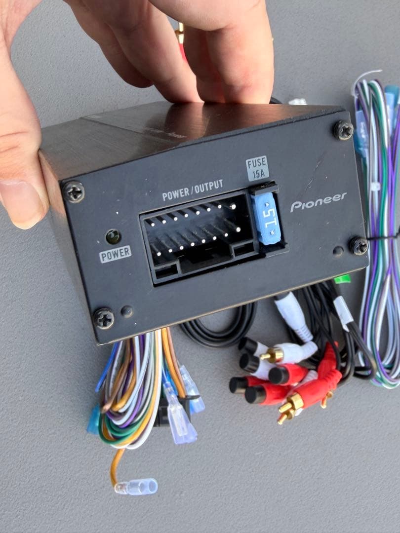 カロッツェリア Pioneer パワーアンプ アンプ GM-D1400 動作OK