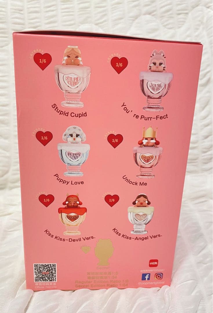 [正規品] PopMart CRYBABYストローカップ キャンドル 2点セット