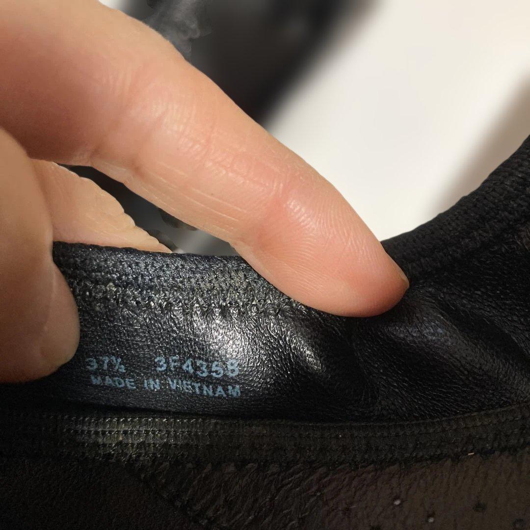 PRADA ブラック フラット　3F4359 37 1/2