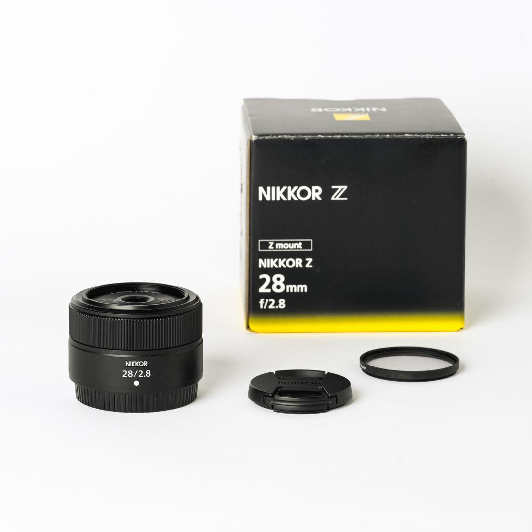 美品　NIKKOR Z 28mm F2.8 保護フィルター付