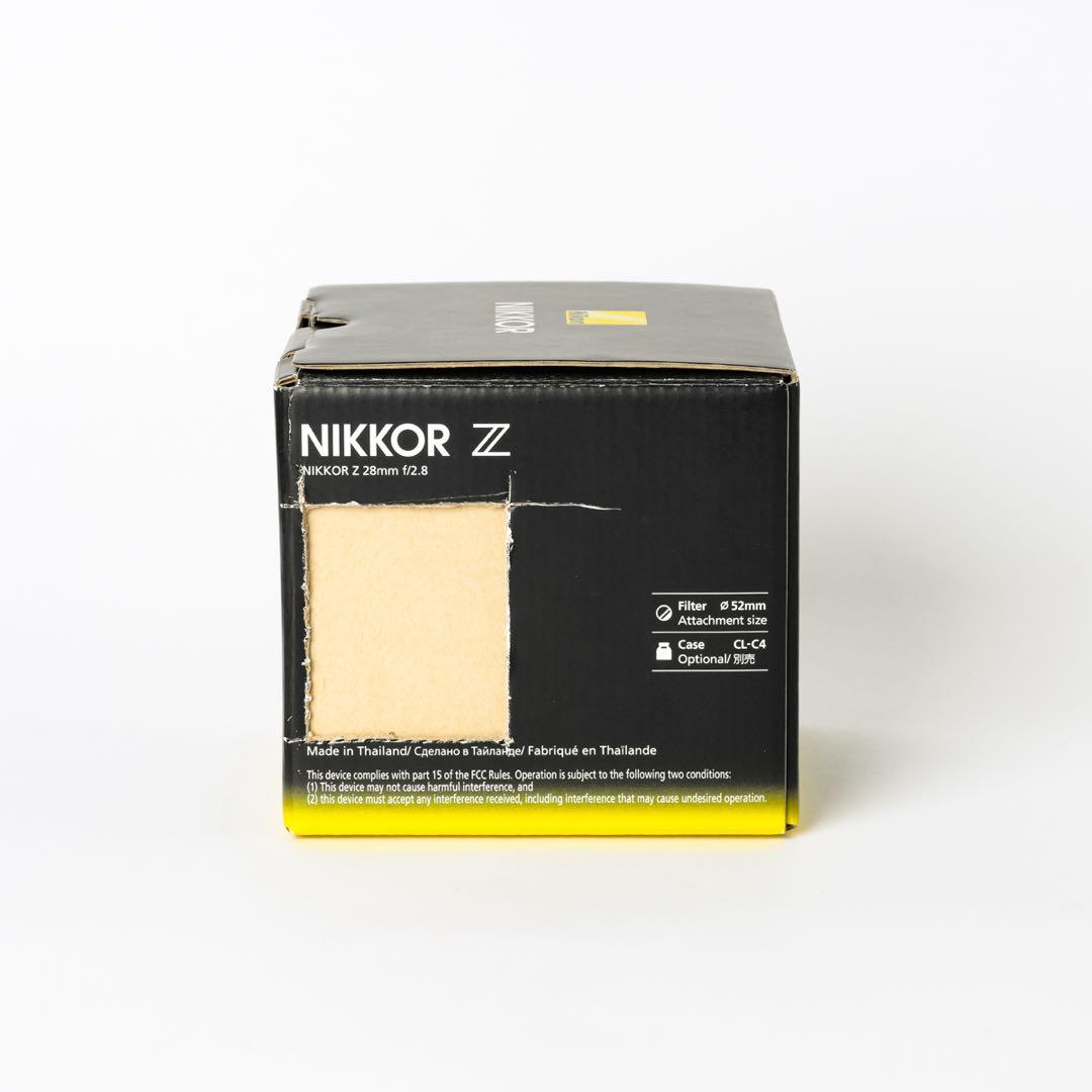 美品　NIKKOR Z 28mm F2.8 保護フィルター付