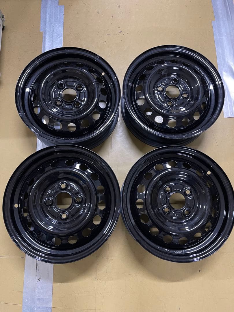 ブラック 14インチ ホイール 4個セット