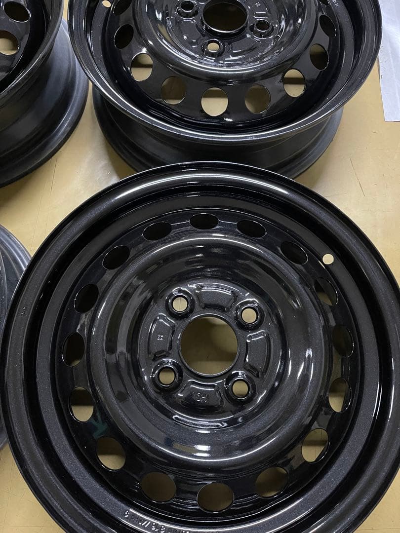 ブラック 14インチ ホイール 4個セット