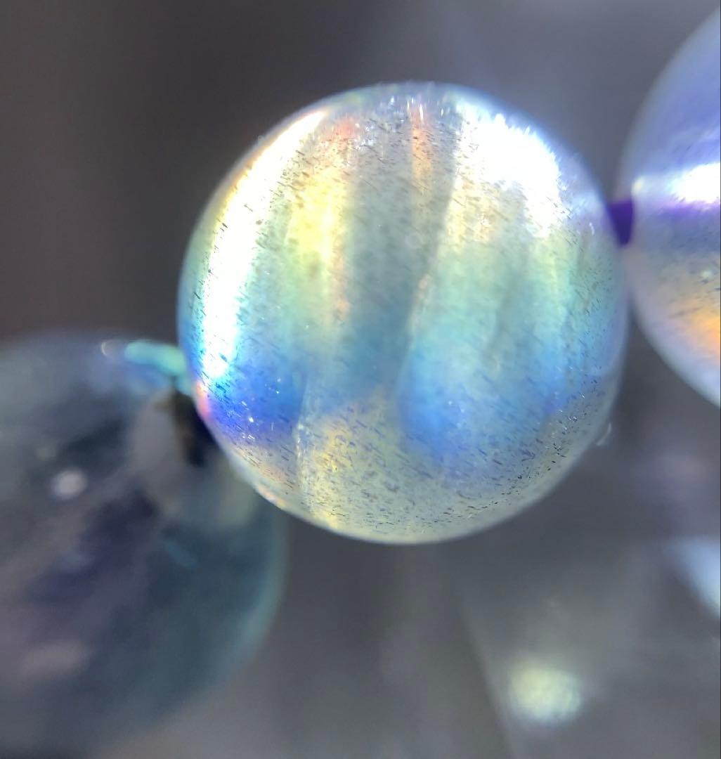 ★かな様★ 《レア色》レインボーシラー　ラブラドライト　ブレスレット