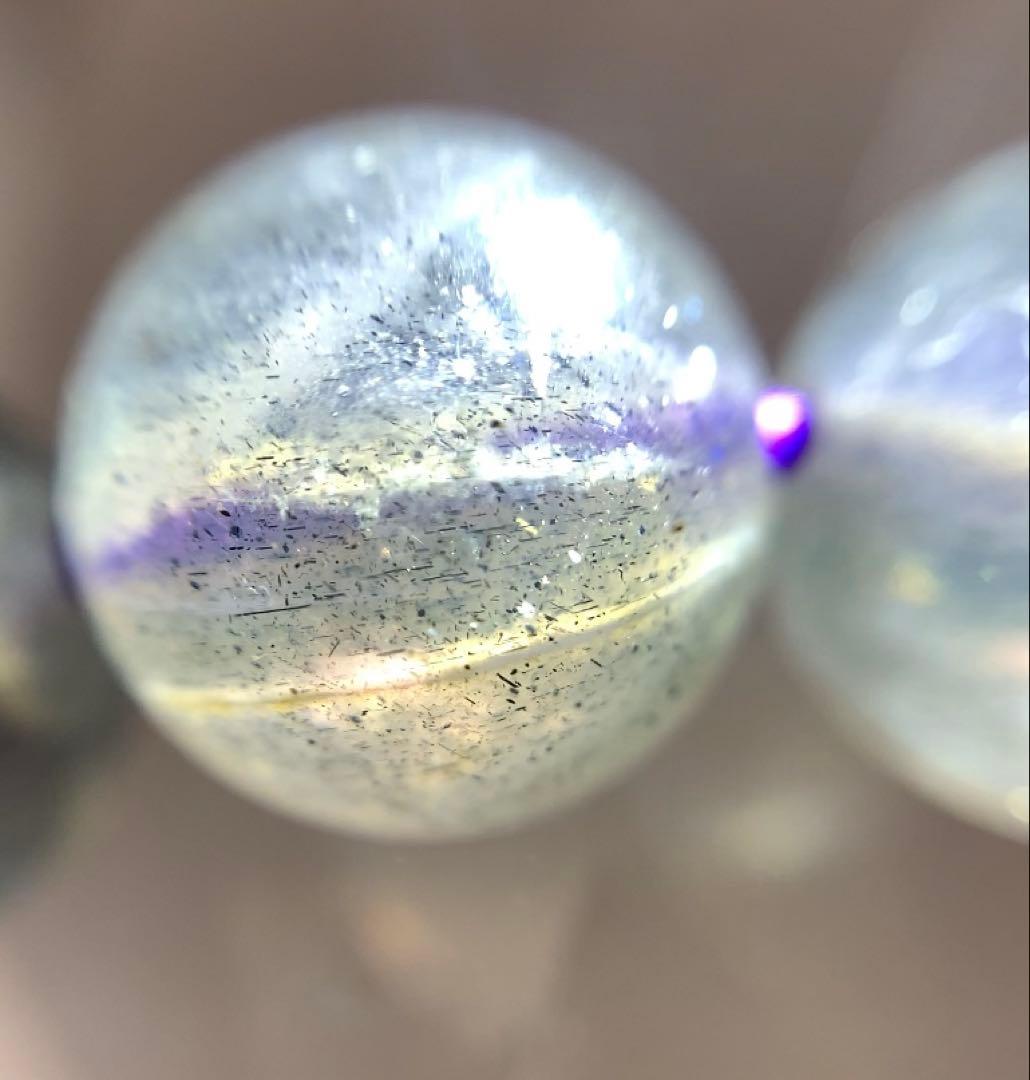 ★かな様★ 《レア色》レインボーシラー　ラブラドライト　ブレスレット