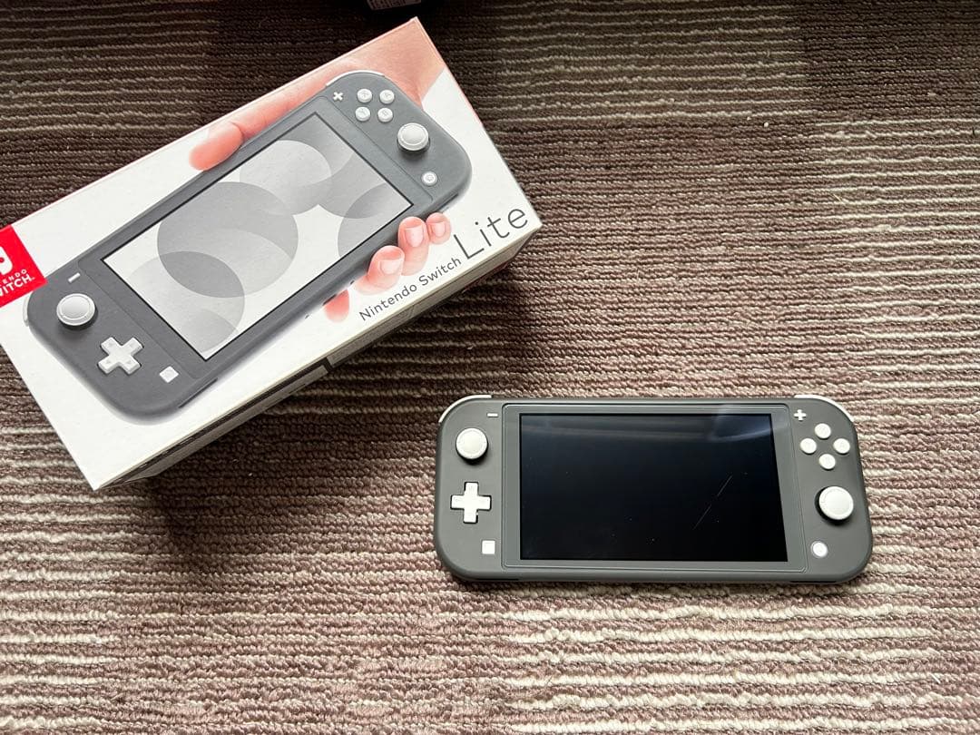 Nintendo Switch Lite本体 グレー　ジャンク品