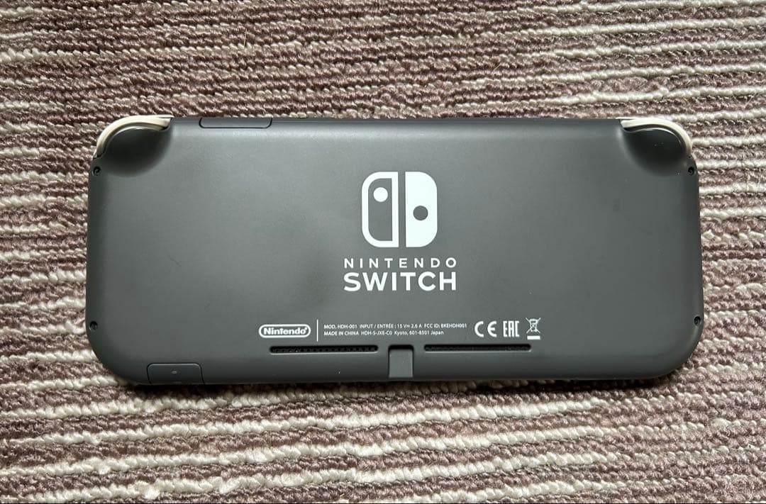 Nintendo Switch Lite本体 グレー　ジャンク品