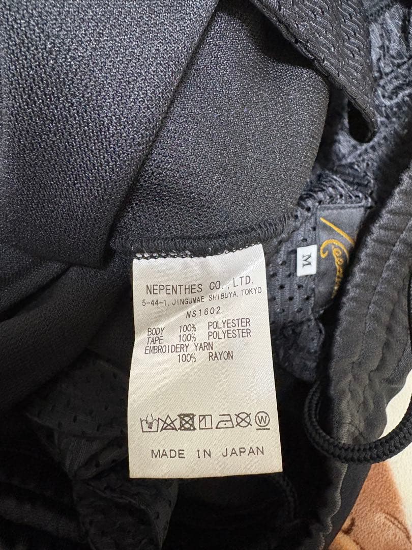 【中古王】needles 黒紫ストライプ