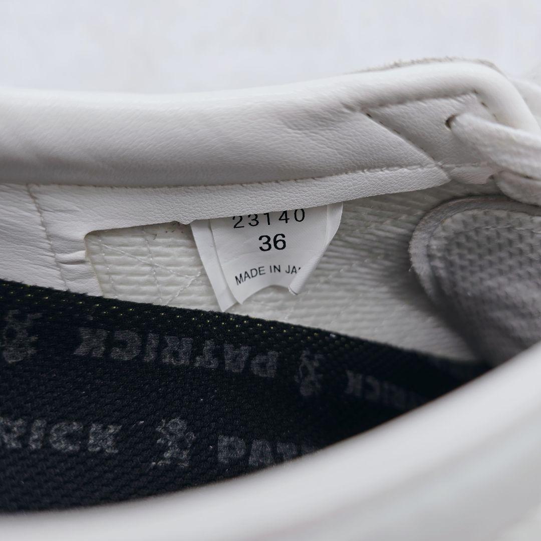 PATRICK パトリック アイリス 本革 スニーカー 23cm 軽量 日本製