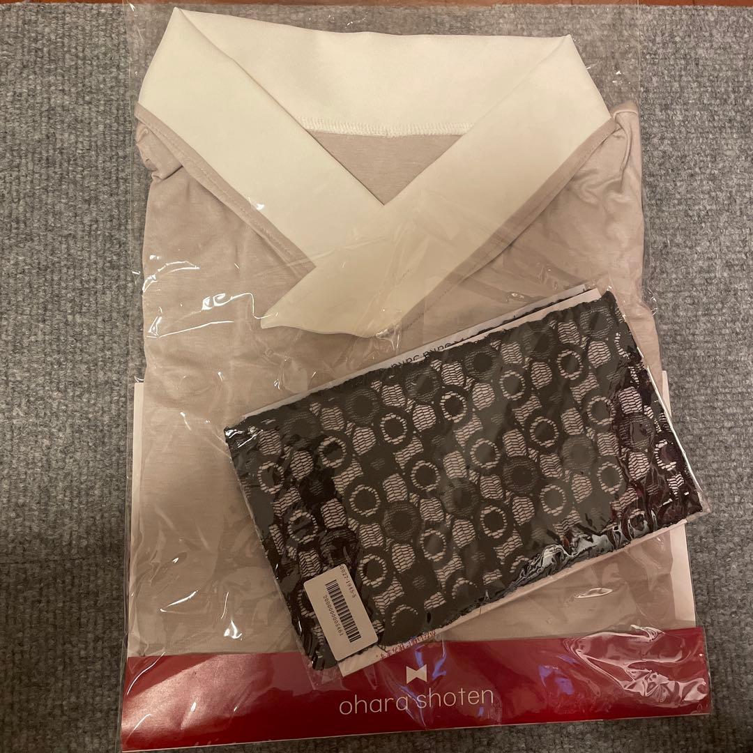 未使用品　ふあんじゅスリップベルスリーブ & 専用黒レース半襟