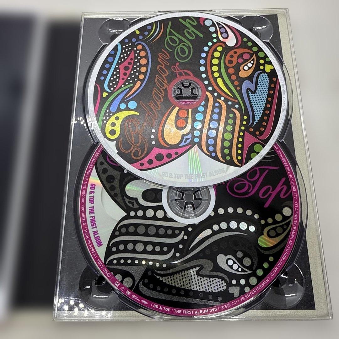 ミュージック GD&TOP THE FIRST ALBUM JAPAN EDITION