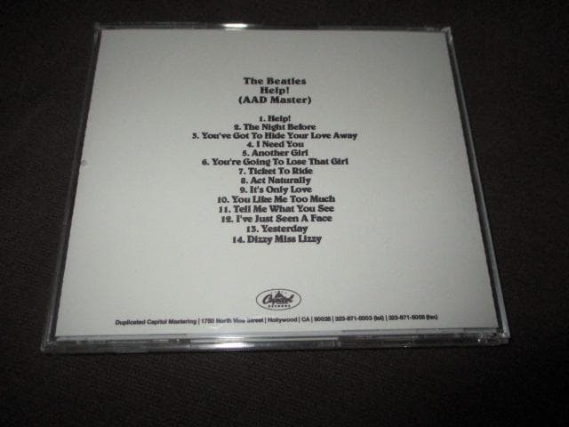 Beatles Help! (RARE!! AAD Master送料込み)