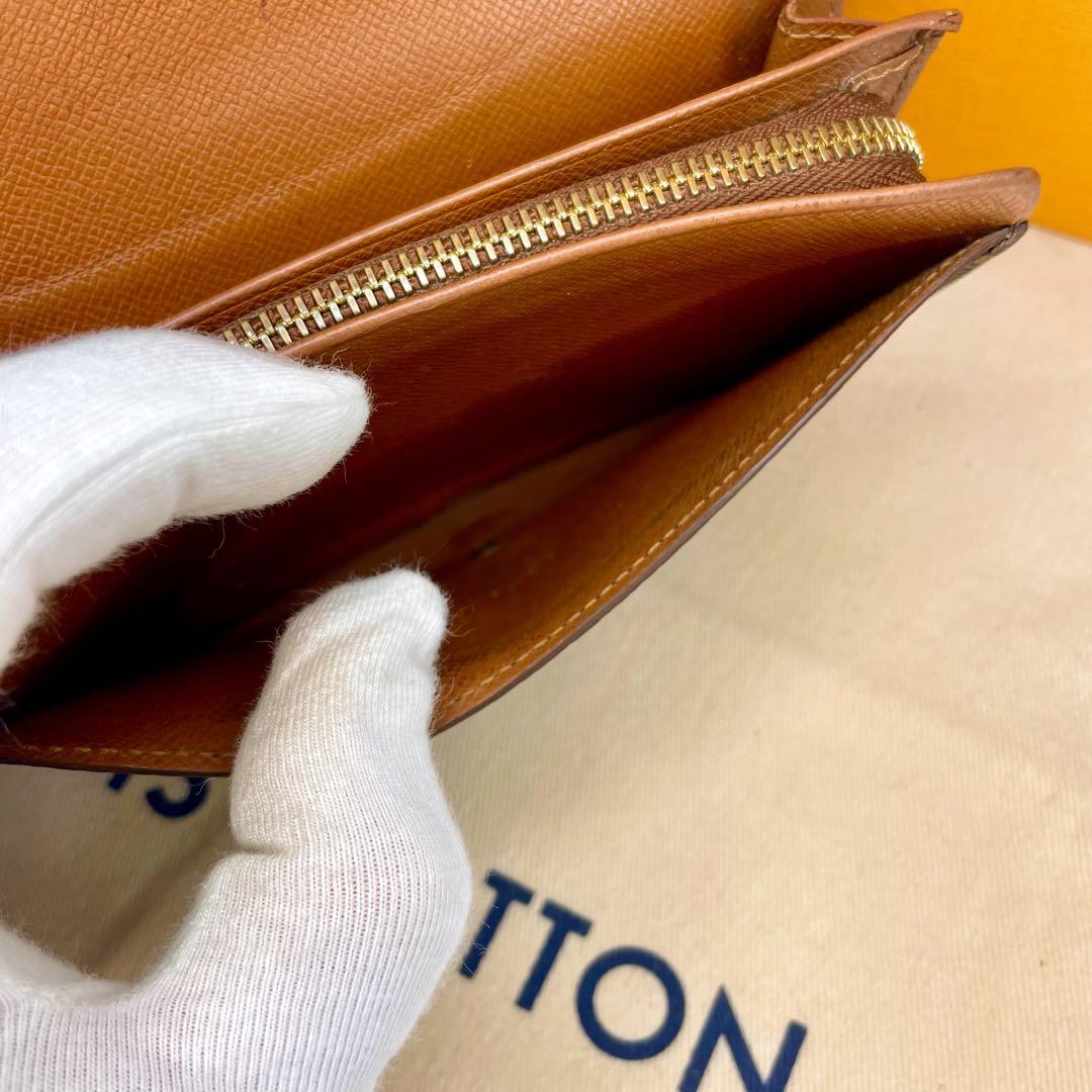 ✨超美品✨️ルイヴィトン モノグラム ポルトモネ ビエ トレゾール 二つ折り財布