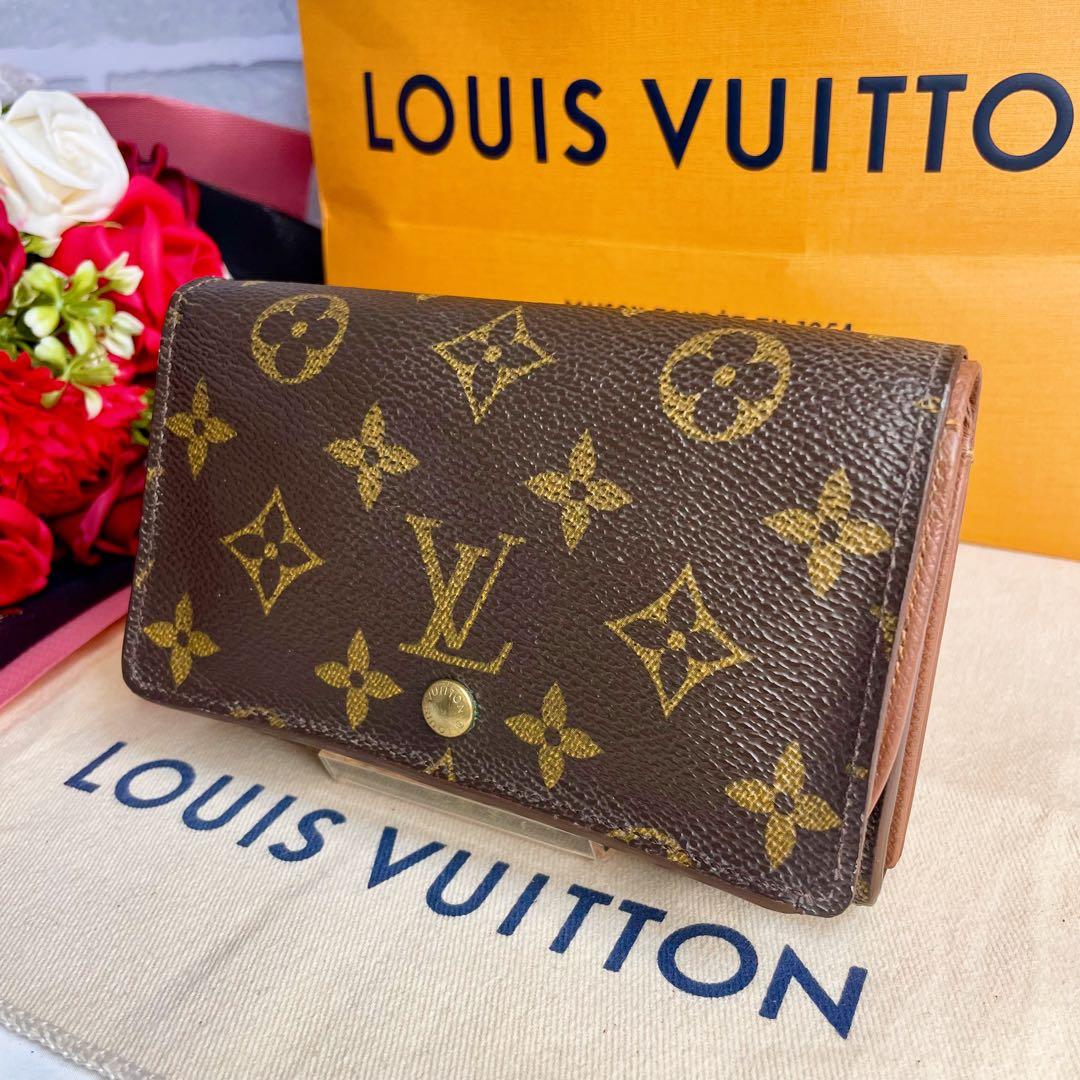 ✨超美品✨️ルイヴィトン モノグラム ポルトモネ ビエ トレゾール 二つ折り財布