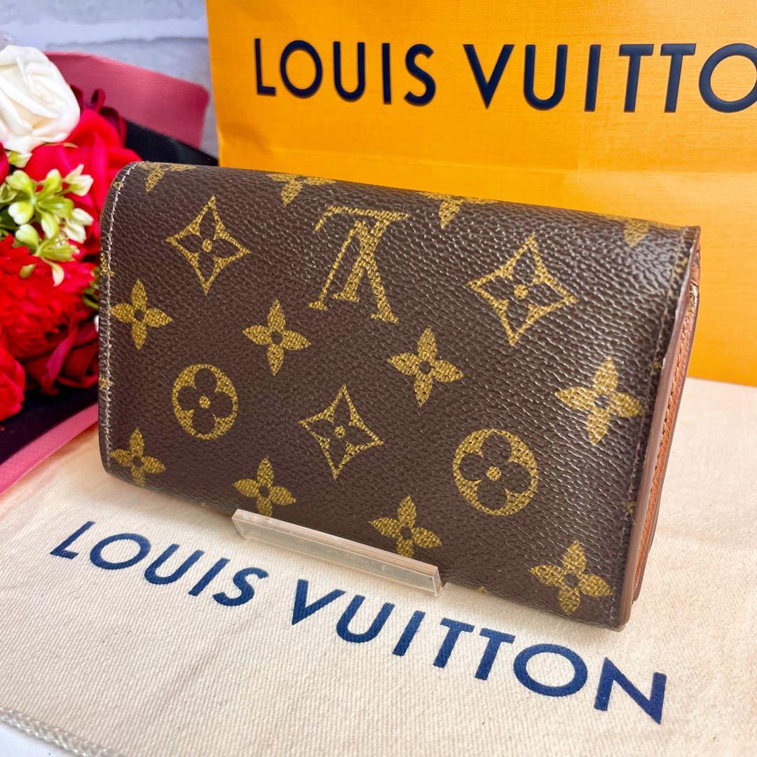 ✨超美品✨️ルイヴィトン モノグラム ポルトモネ ビエ トレゾール 二つ折り財布