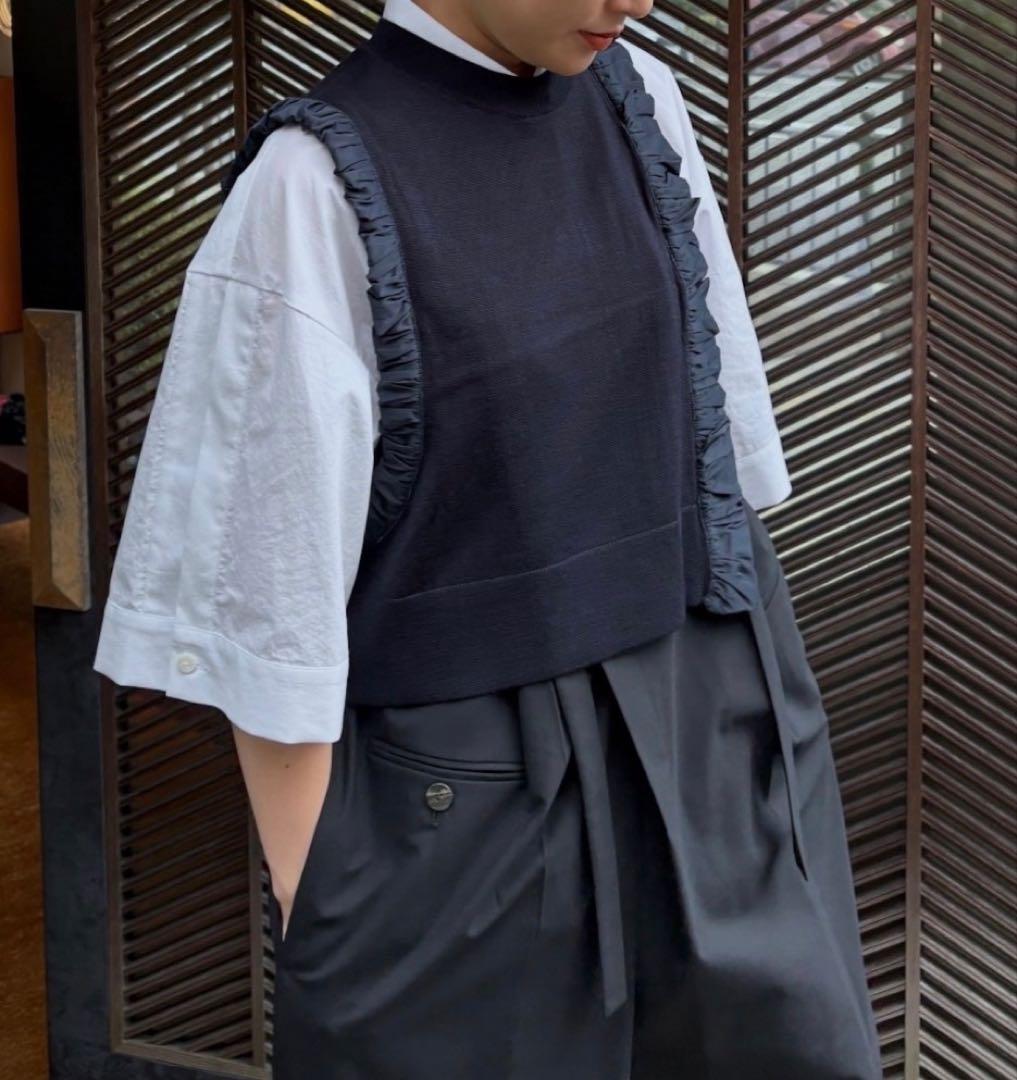 に*中様 ENFOLD エンフォルド アシンメトリー コンパクト ベスト