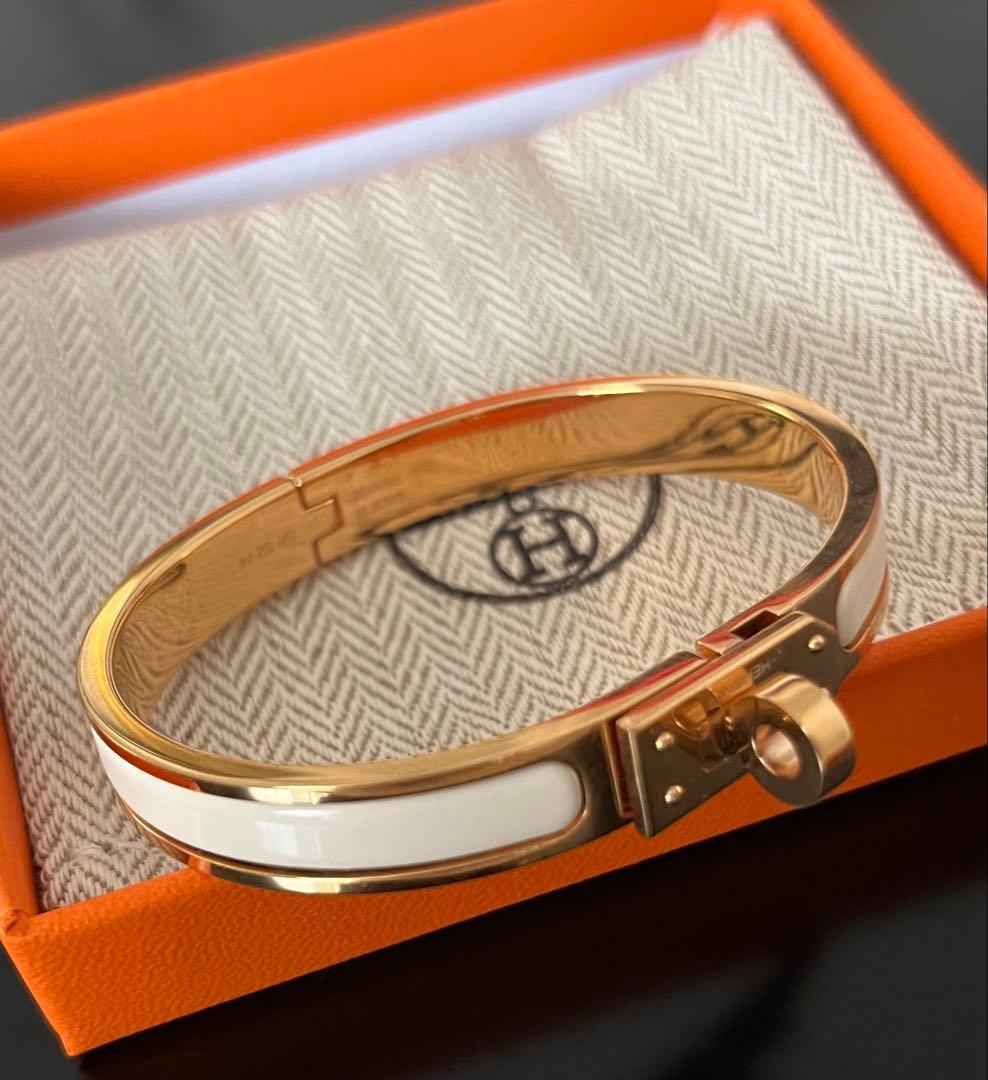 ⭐️美品　HERMESエルメス　エナメルブレスレットミニ・クリック・ケリーPM