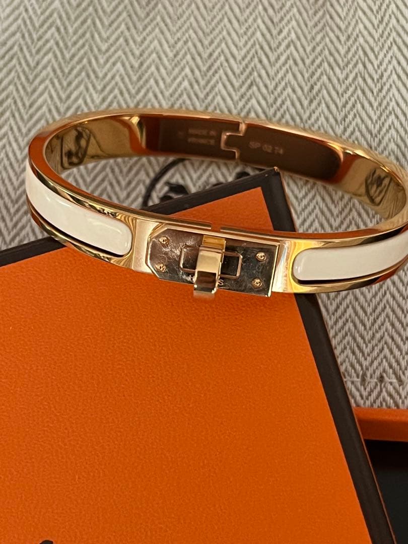 ⭐️美品　HERMESエルメス　エナメルブレスレットミニ・クリック・ケリーPM
