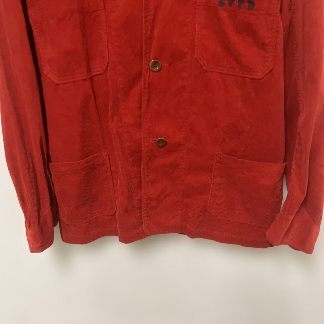 キャピタル　CVFD コーデュロイジャケット　赤　3