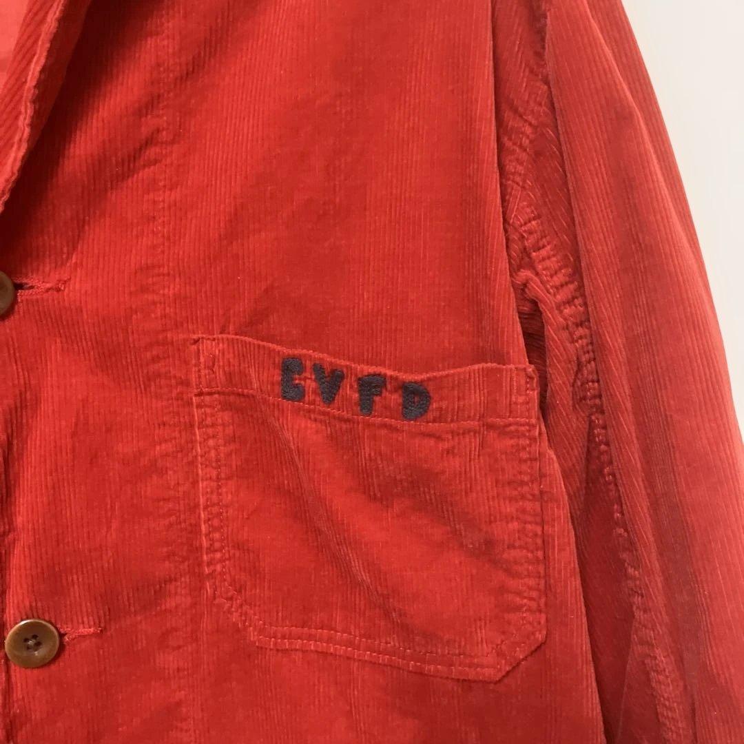キャピタル　CVFD コーデュロイジャケット　赤　3