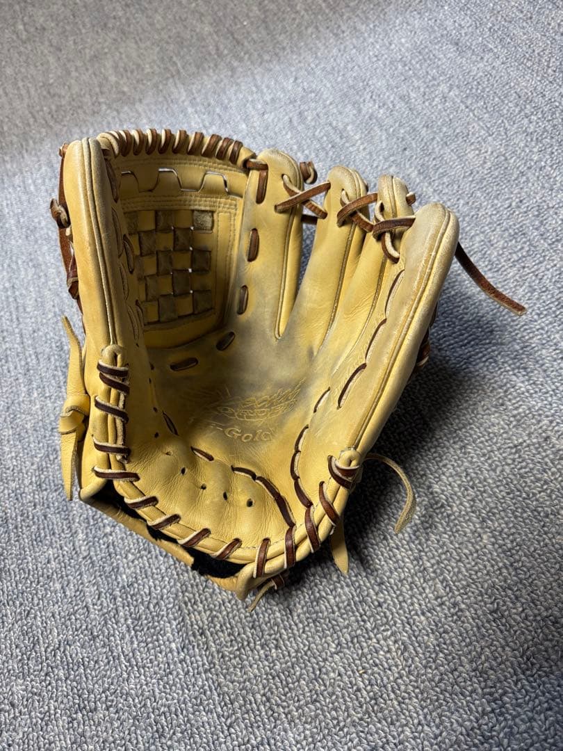 完全オーダー軟式グローブ　少年　ハイゴールド　HIGOLD