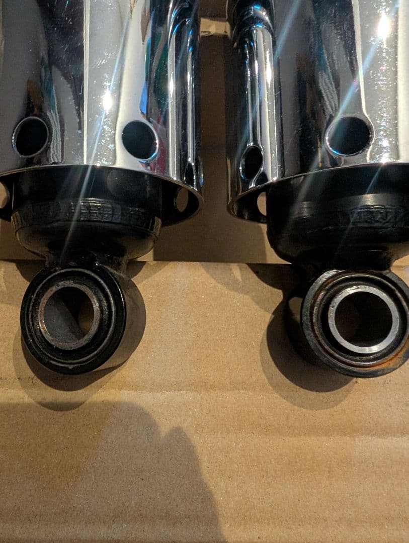 デイトナ　SR400 ダウンサスペンション