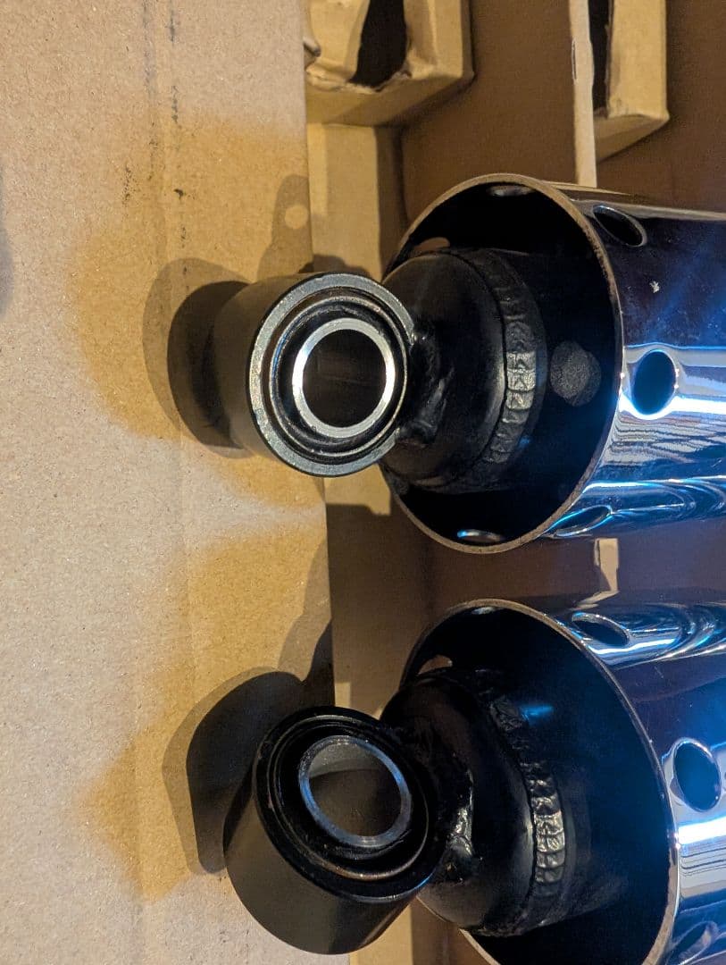 デイトナ　SR400 ダウンサスペンション