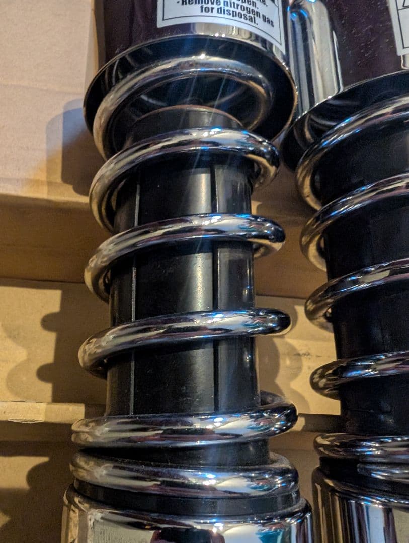 デイトナ　SR400 ダウンサスペンション