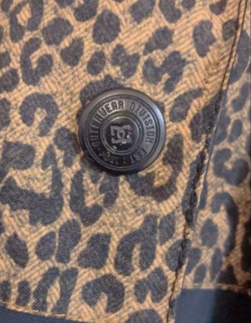 【美品】DC スノボーウェア レオパード柄 ジャケット スノボー スキー