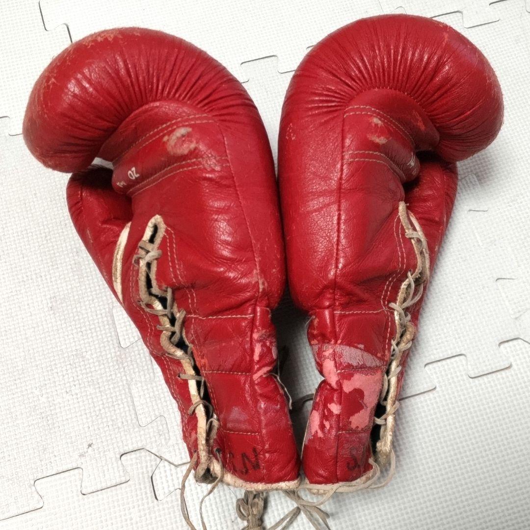 Winning 14ozソフトタイプ紐式ボクシンググローブ