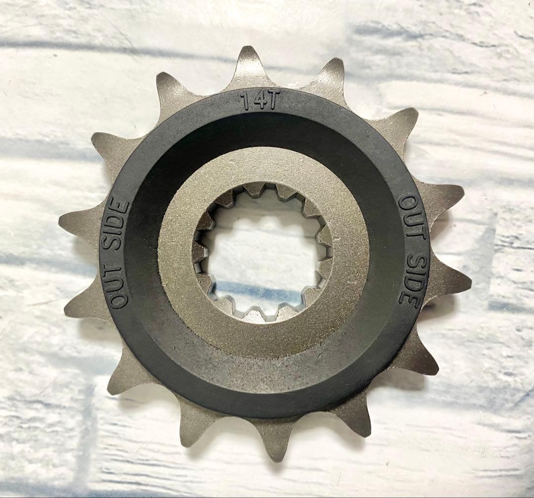 NINJA250 400 スプロケ 520-14T / 41T リア フロント