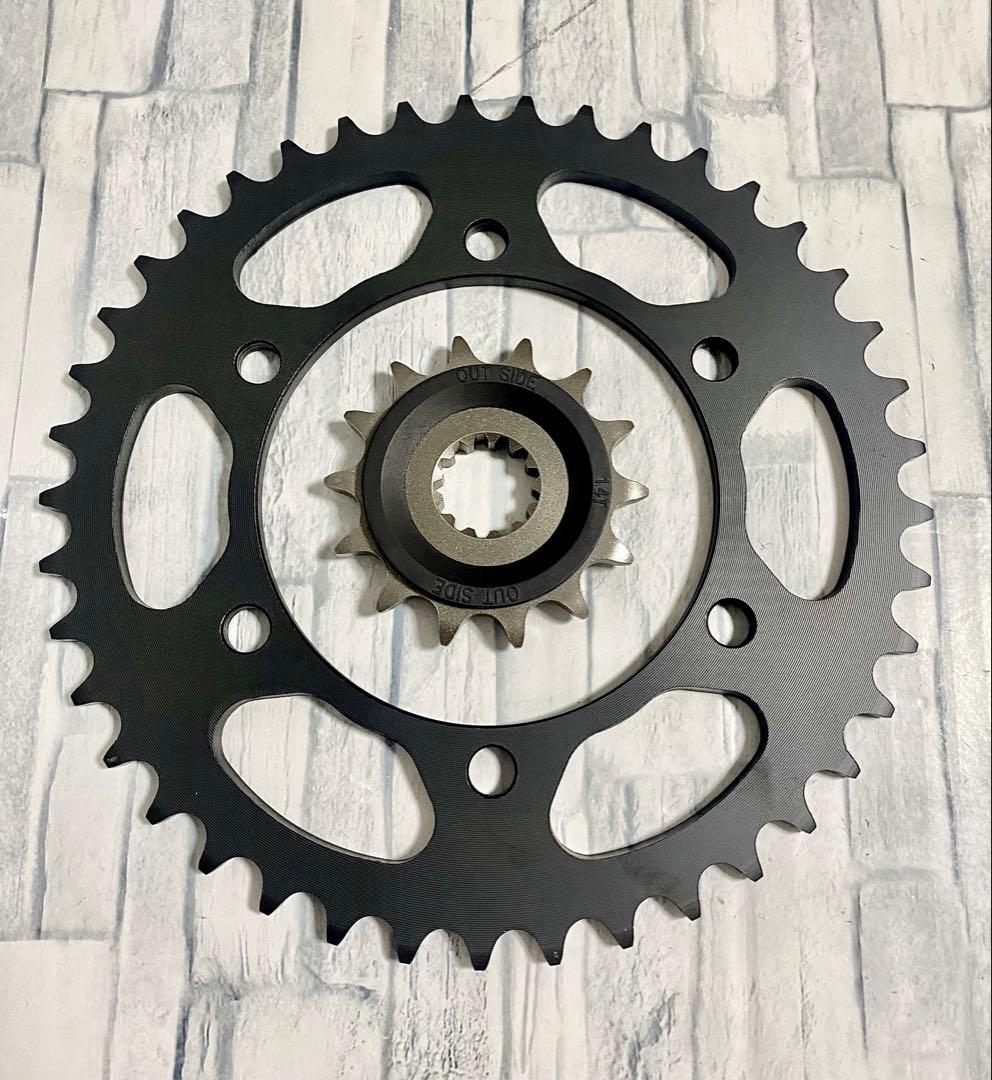 NINJA250 400 スプロケ 520-14T / 41T リア フロント