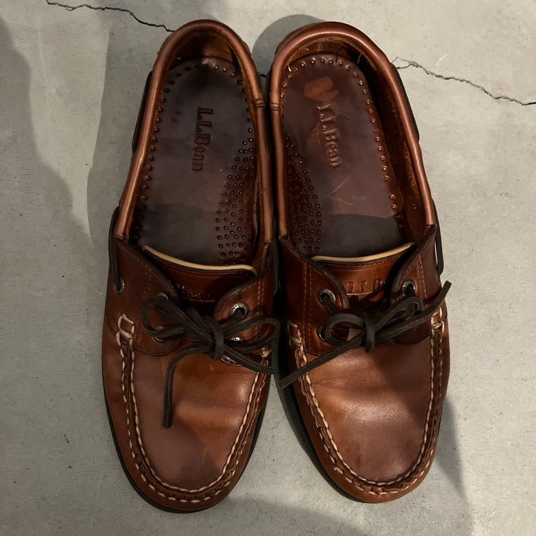 LL Bean ブラウン モカシン
