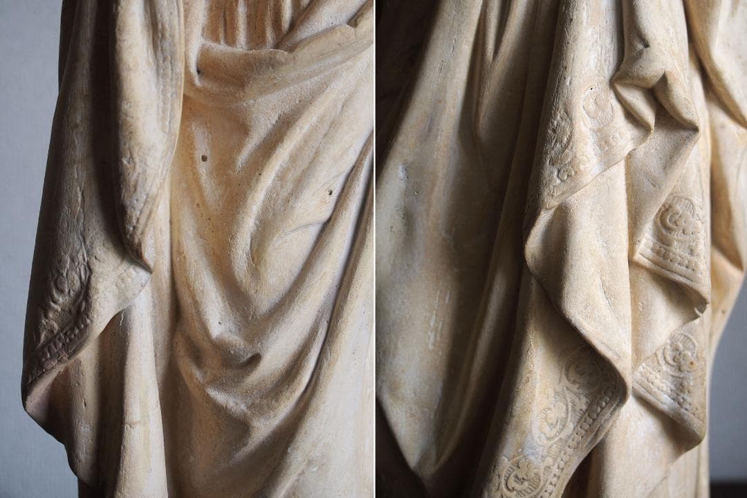 classic.select白い聖母像 52cm聖心の聖母マリア/K147