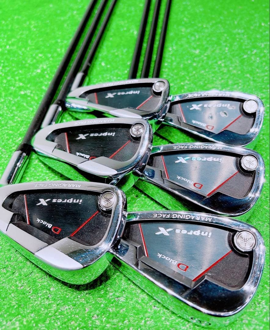 ★美品 インプレス ②★YAMAHA inpres X D Black アイアン