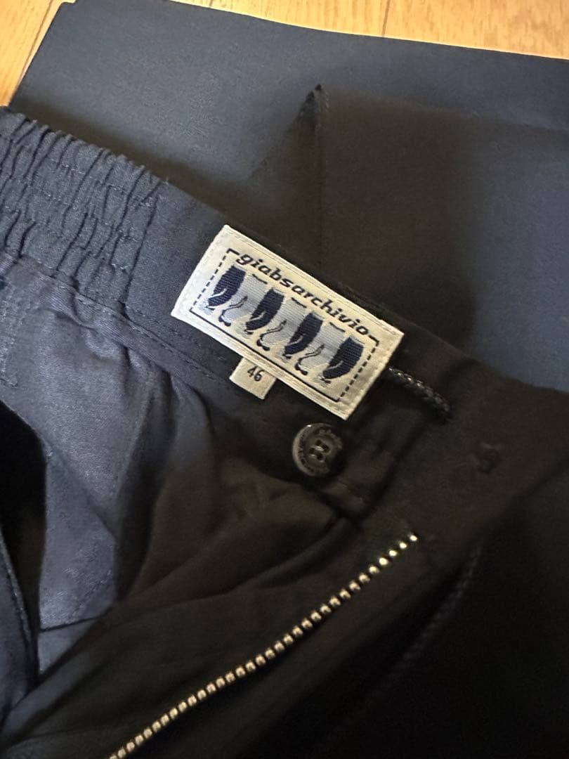 【最終値下げ】giabsarchivio ジャブス セットアップ ブラック 46