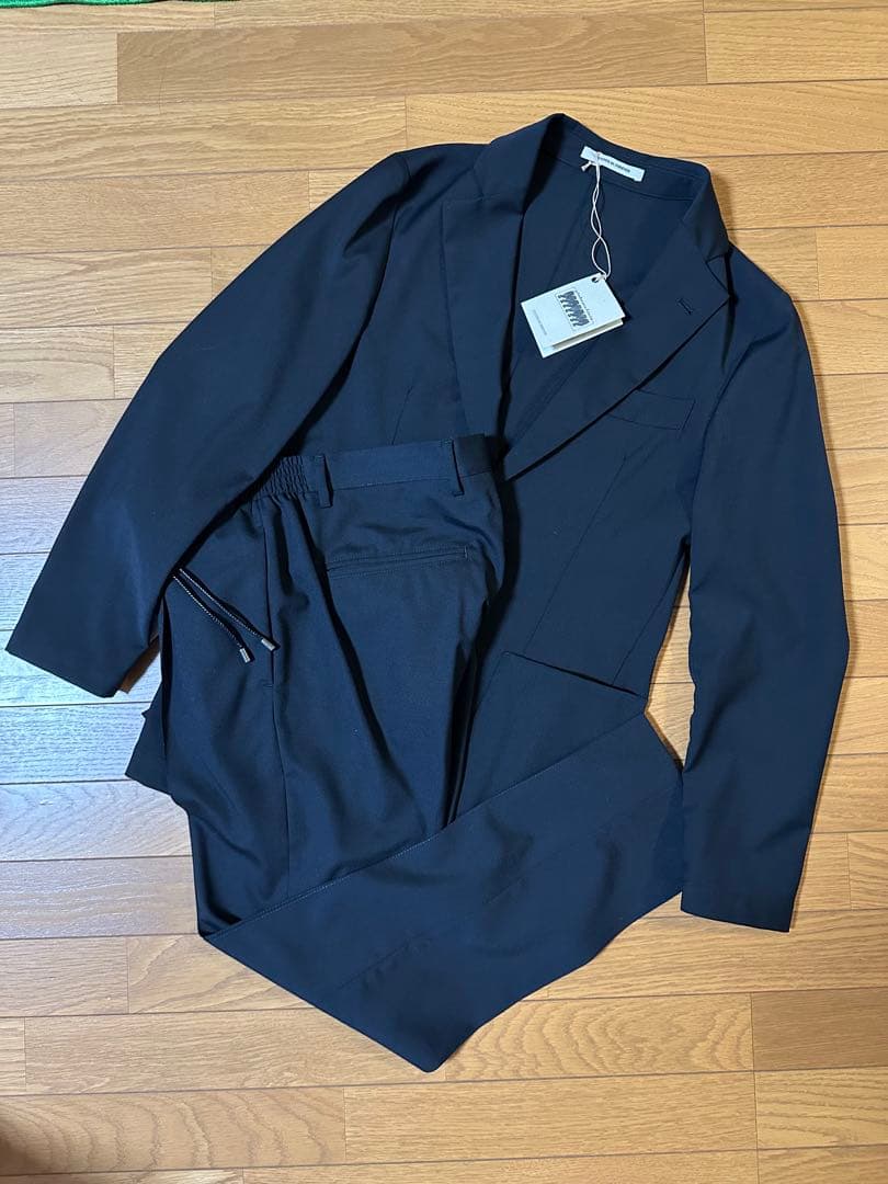 【最終値下げ】giabsarchivio ジャブス セットアップ ブラック 46